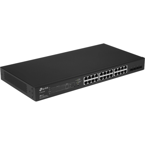 Коммутатор TP-Link SG2428P (L2+) 24x1Гбит/с 4SFP 24PoE+ 250W управляемый