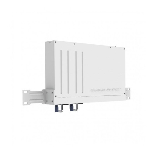 Коммутатор/ CRS504-4XQ-IN Cloud Router Switch with Quad-Core A9531 650 MHz CPU, 16 x 25G port 98DX4310 switch chip, 64 MB RAM, 4 x 100G QSFP28 ports, 1 x 100Mbit Eth port for management, RouterOS L5, desktop case