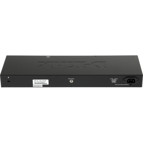 Коммутатор/ DGS-1250-28X Smart L2 Switch 24x1000Base-T, 4х10GBase-X SFP+, CLI, RJ45 Console