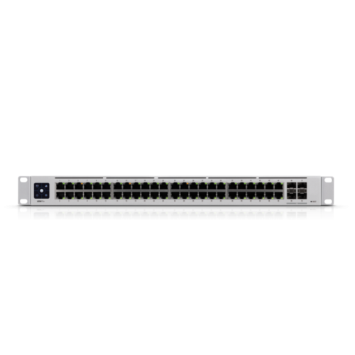 Коммутатор/ 48-port, Layer 3 switch supporting 10G SFP+ connections with fanless cooling