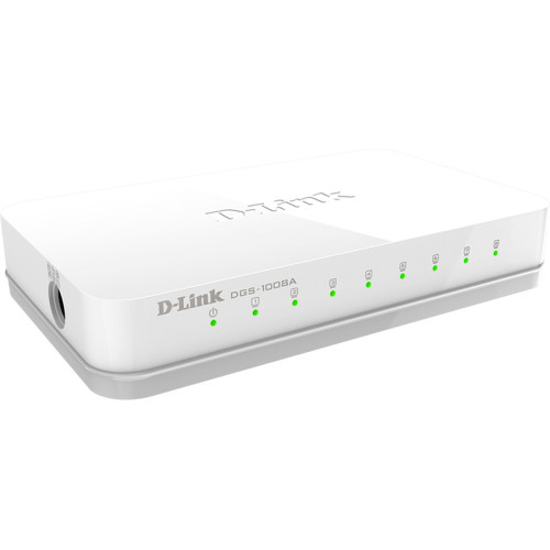 Коммутатор/ DGS-1008A Unmanaged Switch 8x1000Base-T, plastic case Коммутатор/ DGS-1008A Unmanaged Switch 8x1000Base-T, plastic case