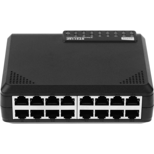 Коммутатор Netis ST3116P (L2) 16x100Мбит/с неуправляемый