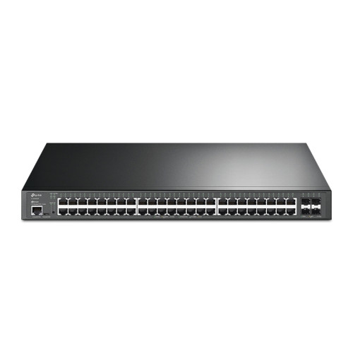 Коммутатор/ JetStream™ 48-Port Gigabit and 4-Port 10GE SFP+ L2+ Managed Switch with 48-Port PoE+ Коммутатор/ JetStream™ 48-Port Gigabit and 4-Port 10GE SFP+ L2+ Managed Switch with 48-Port PoE+