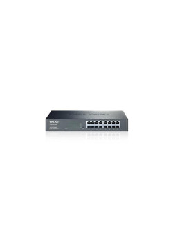 Коммутатор/ 16-Port Gigabit Easy Smart Switch, 16 10/100/1000Mbps RJ45 ports, MTU/Port/Tag-based VLAN, QoS, IGMP Snooping