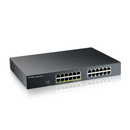 Коммутатор/ Zyxel NebulaFlex GS1915-24EP Hybrid Smart L2 PoE+ Switch, 19