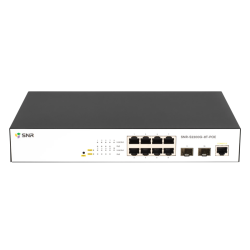 Коммутатор/ Управляемый POE коммутатор уровня 2 SNR-S2200G-8T-POE