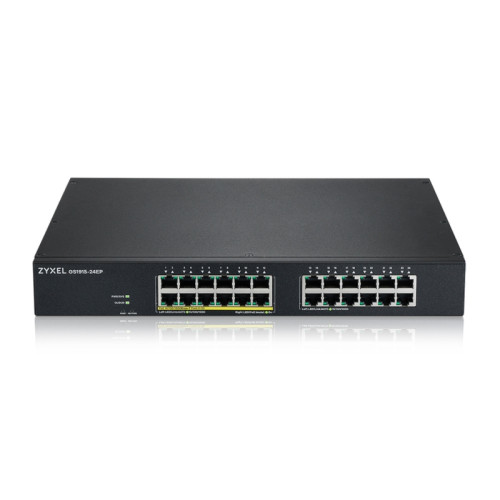 Коммутатор/ Zyxel NebulaFlex GS1915-24EP Hybrid Smart L2 PoE+ Switch, 19