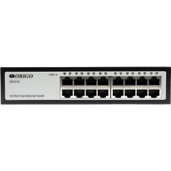 Unmanaged Switch 16x100Base-TX, metal case