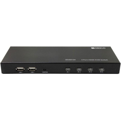 Коммутатор/ 4-портовый KVM-переключатель с портами HDMI и USB