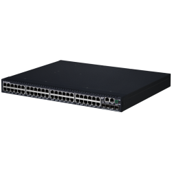 Коммутатор/ Коммутатор доступа L3 48x1G RJ45 с POE/POE+, 4x10/25G SFP28, два БП AC, охлаждение FR.