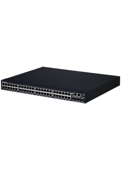 Коммутатор/ Коммутатор доступа L3 48x1G RJ45 с POE/POE+, 4x10/25G SFP28, два БП AC, охлаждение FR.