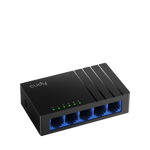 Коммутатор/ 5-Port Gigabit Metal Switch, 5 10/100/1000M RJ45 Ports, Loop Detection, Desktop Metal Case, Power Saving, Plug & Play