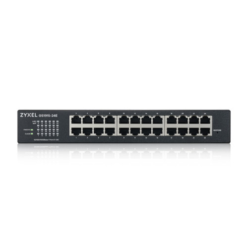 Коммутатор/ Zyxel NebulaFlex GS1915-24E Hybrid Smart L2 Switch, rack 19 Коммутатор/ Zyxel NebulaFlex GS1915-24E Hybrid Smart L2 Switch, rack 19