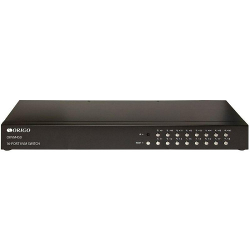 Коммутатор/ 16-портовый KVM-переключатель с портами VGA и USB