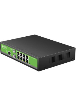 Коммутатор Digma DSW708G-2S-T (L2+) 8x1Гбит/с 2SFP управляемый