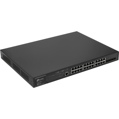 Коммутатор/ JetStream 28-port Gigabit L2+ Managed Switch with 24-port PoE+, PoE budget up to 384W, support SDN