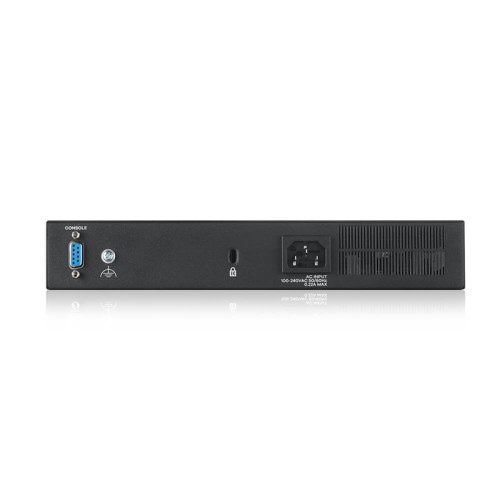 Коммутатор/ ZYXEL NebulaFlex Pro GS2220-10HP Hybrid L2 PoE+ Switch, 19 