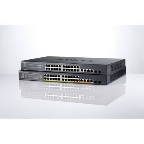 Коммутатор/ Zyxel NebulaFlex XMG1930-30 Hybrid Smart L2+ Switch, rack 19