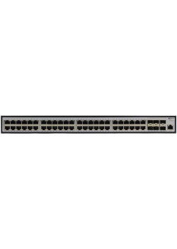 Коммутатор/ Managed L3 Switch 48x1000Base-T PoE, 6x10GBase-X SFP+, PoE Budget 880W, RJ45 Console, 19