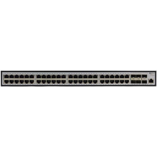Коммутатор/ Managed L3 Switch 48x1000Base-T PoE, 6x10GBase-X SFP+, PoE Budget 880W, RJ45 Console, 19