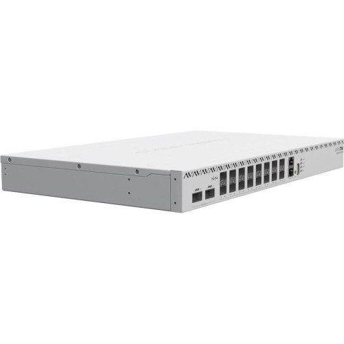 Коммутатор MikroTik CRS518 CRS518-16XS-2XQ-RM (L3) 1x100Мбит/с 16SFP 2xQSFP28 управляемый