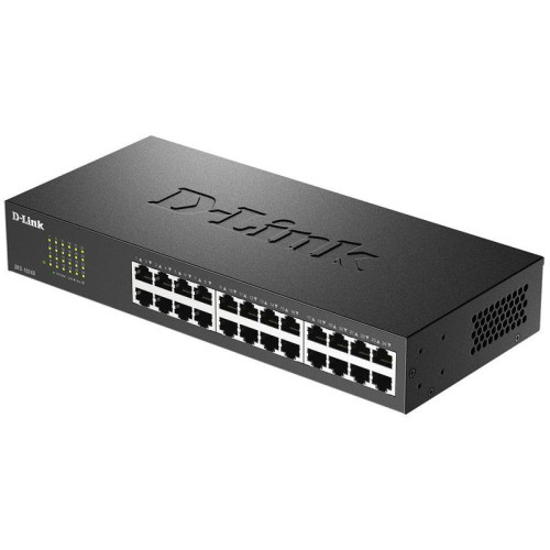 Коммутатор D-Link  Неуправляемый коммутатор с 24 портами 10/100Base-TX