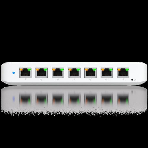 Коммутатор Ubiquiti UniFi Switch Ultra PoE-коммутатор, 8х 1G RJ45, раздача 42 Вт