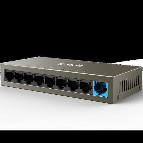 Коммутатор Tenda TEF1109D Коммутатор неуправляемый, 9 портов 9x100 Мбит/с, настольный