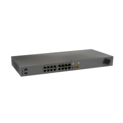 Коммутатор/ L3 управляемый коммутатор TORUS S1-1-16PL, 16х10/100/1000 Mbps RJ45, 2x 10 GbE SFP+ , LTE (wideband) CAT9, 4 eSIM, PoE 802.3af/at, Passive PoE 24-48v, Консольный порт USB Type C, 16к MAC-адресов, 1 встроенный БП, AC: 90–260 В, 50–60 Гц DC: 36-