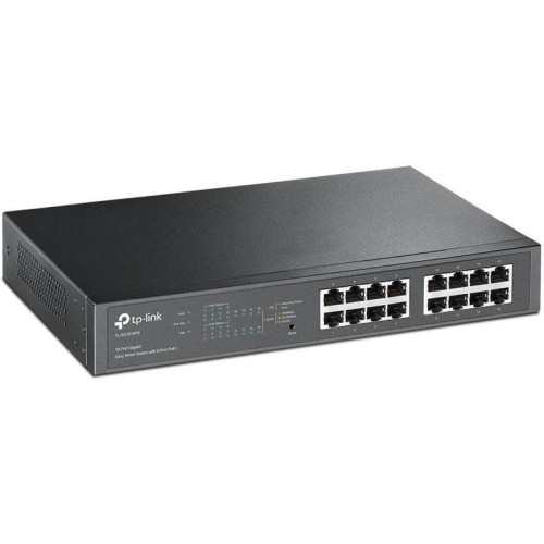Коммутатор TP-Link TL-SG1016PE (L2) 16x1Гбит/с 8PoE+ 110W управляемый