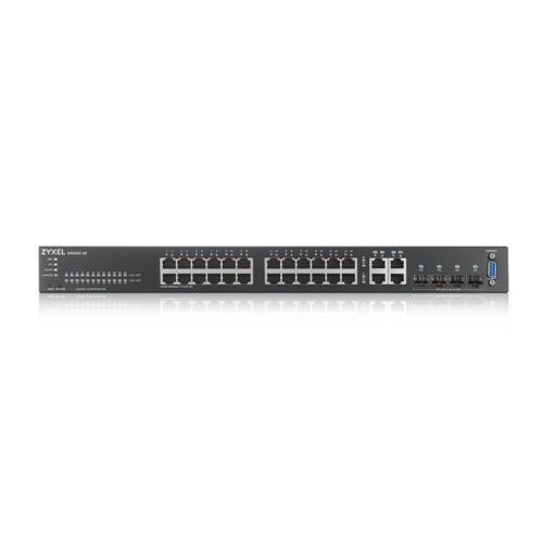 Коммутатор/ ZYXEL NebulaFlex Pro GS2220-28 Hybrid L2 Switch, rack 19 