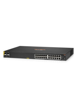 Коммутатор JL677A HPE Aruba 6100 Managed 24G Class4 PoE 370W 4SFP+ Switch