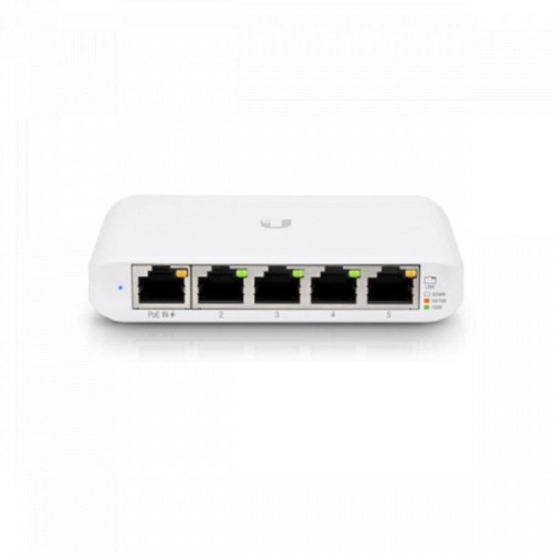 Коммутатор Ubiquiti UniFi Switch Flex Mini  USW-Flex-Mini  коммутатор, 5х 1G RJ45, (029698) {30}