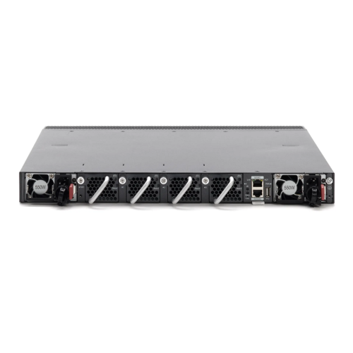 Коммутатор/ Управляемый коммутатор уровня L3, 48 портов 10G SFP+, 8 портов 100G QSFP28, консольный порт, порт управления MGMT, 2 сменных блока питания (поставляются отдельно)