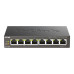 Коммутатор D-Link DGS-1008P/F3A PoE-коммутатор, 8x1000Base-T (4x1000Base-T PoE), PoE-бюджет 60 Вт, корпус металл Коммутатор D-Link DGS-1008P/F3A PoE-коммутатор, 8x1000Base-T (4x1000Base-T PoE), PoE-бюджет 60 Вт, корпус металл