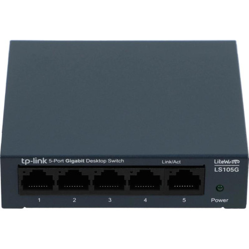 Коммутатор TP-Link LS105G (L2) 5x1Гбит/с неуправляемый