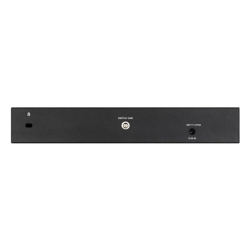 Коммутатор/ Настраиваемый L2 PoE-коммутатор, 8x1000Base-T PoE, 2х1000Base-X SFP, PoE-бюджет 65 Вт, упрощенный интерфейс CLI Коммутатор/ Настраиваемый L2 PoE-коммутатор, 8x1000Base-T PoE, 2х1000Base-X SFP, PoE-бюджет 65 Вт, упрощенный интерфейс CLI