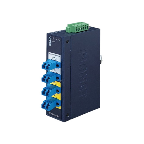 коммутатор/ PLANET IFB-244-MLC Industrial 2-channel Optical Fiber Bypass Switch w/ 4 x LC multimode (-40~75 C, dual 9~48V DC/24V AC)