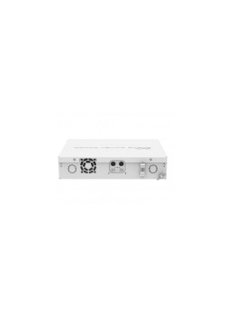 Коммутатор/ CRS112-8P-4S-IN Cloud Router Switch with QCA8511 400Mhz CPU, 128MB RAM, 8xGigabit LAN with PoE-out, 4xSFP, RouterOS L5, desktop case, PSU