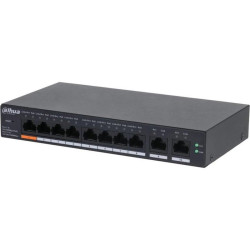 Коммутатор Dahua DH-CS4010-8ET-60 (L2) 8x100Мбит/с 2xКомбо(1000BASE-T/SFP) 60W управляемый