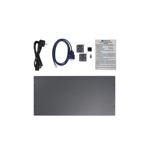 Managed L2 Switch 24x1000Base-T PoE, 2x1000Base-X SFP, 2xCombo 1000Base-T/SFP, PoE Budget 250W, RJ45 Console, 19