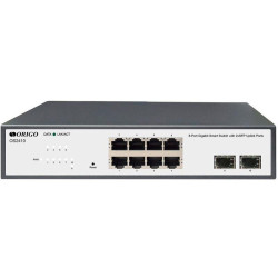 Коммутатор/ Smart Managed L2 Switch 8x1000Base-T, 2x1000Base-X SFP