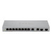 Switch Zyxel XGS1010-12, 8xGE, 2x1/2.5GE, 2xSFP+, desktop, silent Switch Zyxel XGS1010-12, 8xGE, 2x1/2.5GE, 2xSFP+, desktop, silent