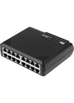 Коммутатор Netis ST3116P (L2) 16x100Мбит/с неуправляемый