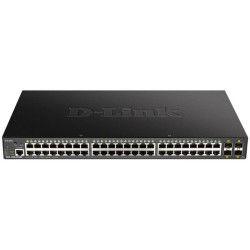 Коммутатор D-Link DGS-1250-52XMP/RU/A1A 48x1Гбит/с 4SFP+ 370W управляемый