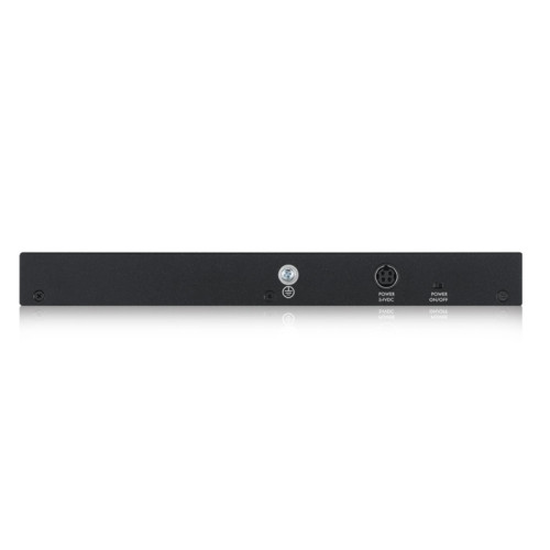 Zyxel GS1100-10HP 8xGE PoE+ 2xSFP PoE+ Switch Desktop Silent 130W PoE Budget Kensigton lock
