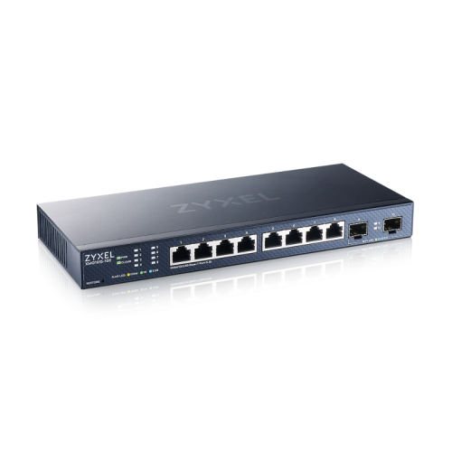 Коммутатор/ Multigigabit Smart L3 Lite switch Zyxel NebulaFlex XMG1915-10E, 8xRJ-45: 1/2.5G, 2xSFP+, silent (no fan)