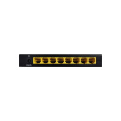 Unmanaged switch, 8x1000Base-T, metal case