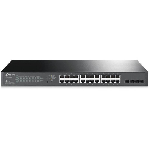 Коммутатор TP-Link SG2428P (L2+) 24x1Гбит/с 4SFP 24PoE+ 250W управляемый