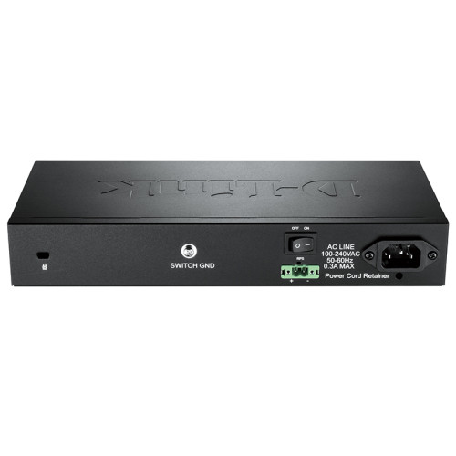 Коммутатор/ Managed Gigabit Switch with 8 10/100/1000Base-T + 2 SFP Ports